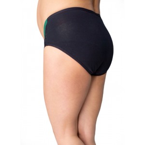 Трусы под живот с кружевом для беременных Черные